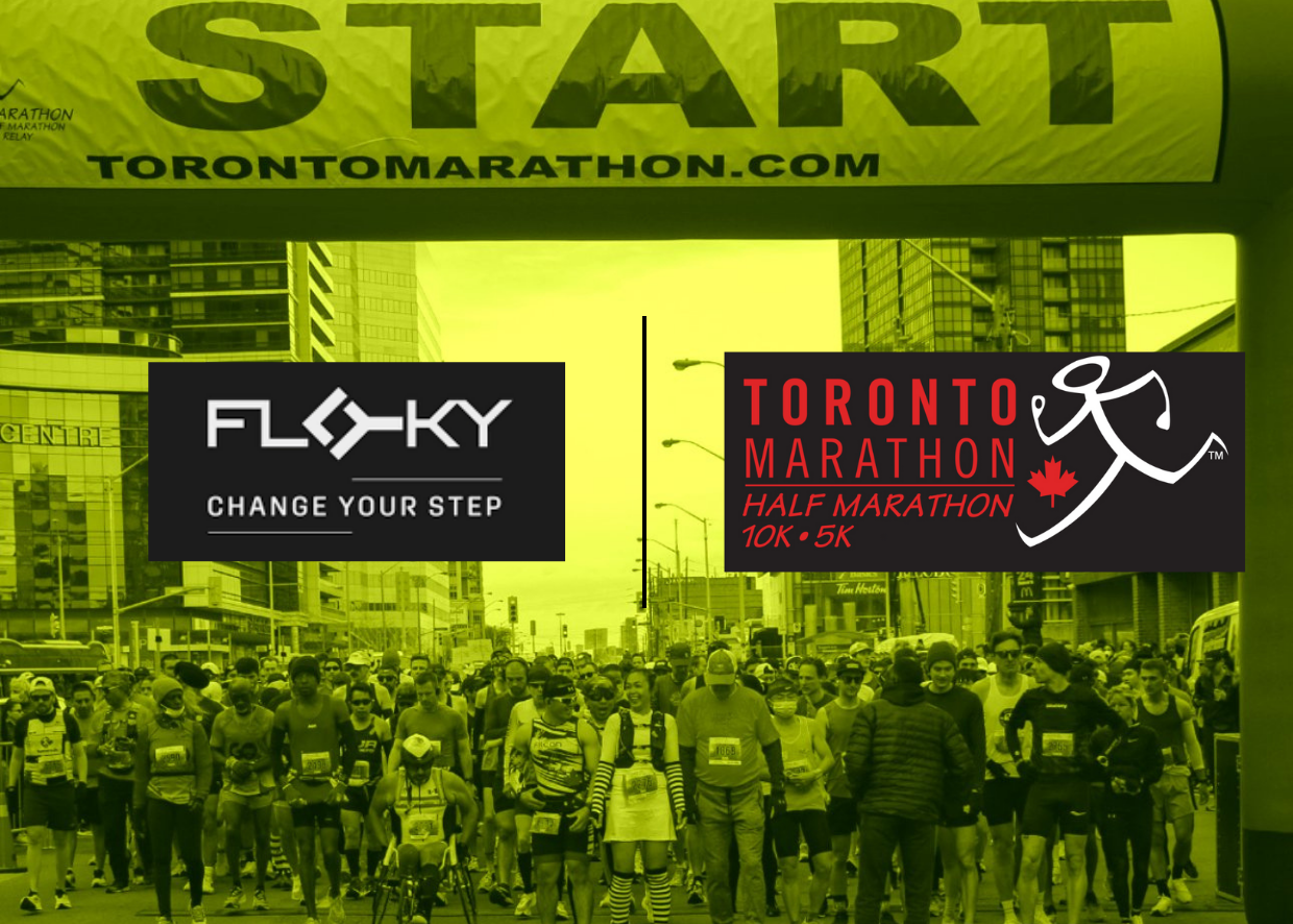 FLOKY Sponsor della Toronto Marathon
